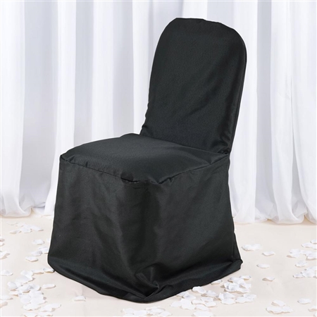 Premium Banquet Chair Cover - Black