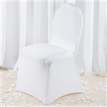 White Spandex Chair Cover - Discount Wholesale Wedding Chair Covers | RazaTrade