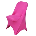 Wholesale Elegant Spandex Fuchsia Chair Covers - Folding Chair Covers | RazaTrade