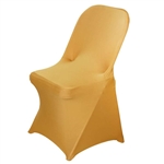 Chair Covers for Folding Chair / Spandex - Gold