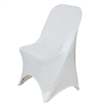 Chair Covers for Folding Chair (Spandex) - Ivory