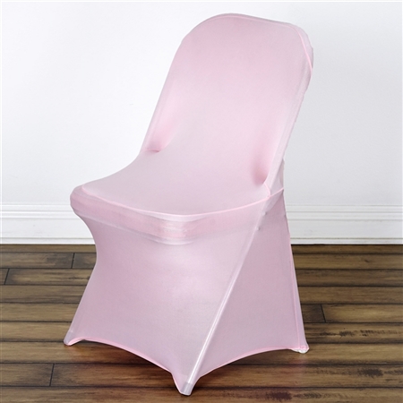 Chair Covers for Folding Chair / Spandex - Pink