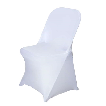 Wholesale Elegant Spandex White Chair Covers - Folding Chair Covers | RazaTrade