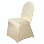 Chair Covers / Spandex - Champagne
