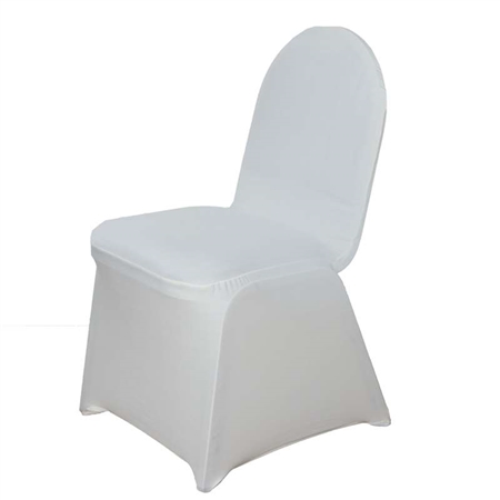 Spandex Chair Cover (Ivory) Chair Covers At A Low Bulk Price | RazaTrade
