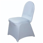 Spandex Chair Cover (Silver) Chair Covers At A Low Bulk Price | RazaTrade