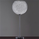 UTOPIA  18" Ball x 41" Standing Acrylic Diamond Clear Chandelier / Lamp