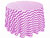 Rental Chevron 90” Round Tablecloth