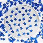 Twinkling Metallic Foil Wedding-Party Star Confetti Sprinkles-300 PCS-Royal Blue