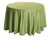 Rental Crinkle Taffeta 132" Round Tablecloth