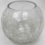 Magnificent Stained-Glass Vase Bowl (Clear) 8/Set