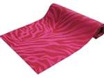 Zebra Stripes fabric bolt 12" x 10Yards - Fushia / Fushia