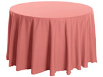 120" Round Premium Cotton Tablecloth