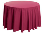 72" Round Premium Cotton Tablecloth