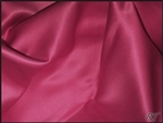 108"X132" Oval Matte Satin/Lamour Table Cloths - Cerise