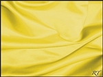108"X132" Oval Matte Satin/Lamour Table Cloths - Lemon