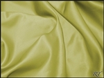 108"X156" Oval Matte Satin/Lamour Table Cloths - ACID GREEN