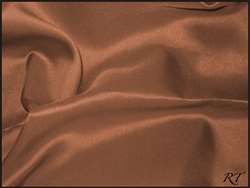 120" Round Matte Satin/Lamour Table Cloths - Copper