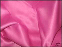 120" Round Matte Satin/Lamour Table Cloths - Rose