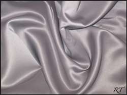 120" Round Matte Satin/Lamour Table Cloths - Pewter