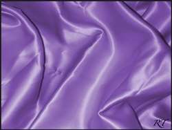 90" Round Matte Satin/Lamour Table Cloths - Violet
