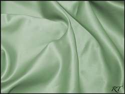 108"X132" Oval Matte Satin/Lamour Table Cloths - Sage