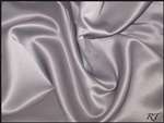 90" Round Matte Satin/Lamour Table Cloths - Pewter
