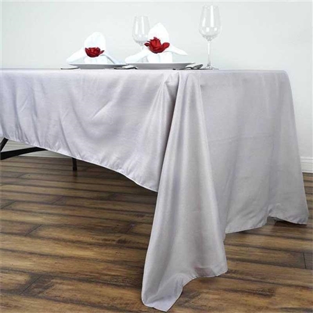 Econoline Silver Tablecloth 60x126"