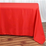 Econoline Red Tablecloth 90x132"