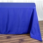Econoline Royal Blue Tablecloth 90x132"