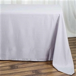 Econoline Silver Tablecloth 90x132"