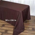 Econoline Chocolate Tablecloth 90x156"
