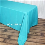 Econoline Turquoise Tablecloth 90x156"