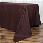 Econoline Chocolate Tablecloth 72x120"