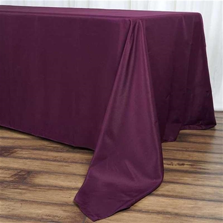 Econoline Eggplant Tablecloth 72x120"
