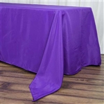 Purple Eggplant Tablecloth 72x120"