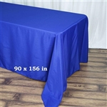 Econoline Royal Blue Tablecloth 90x156"