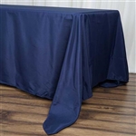 Econoline Navy Blue Tablecloth 72x120"
