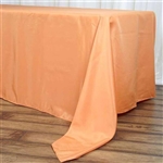 Econoline Orange Tablecloth 72x120"