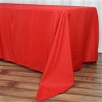 Econoline Red Tablecloth 72x120"