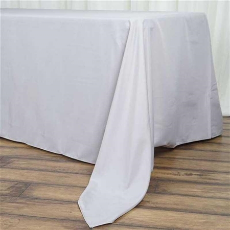 Econoline Silver Tablecloth 72x120"