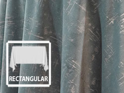 60" x 120" Premium Etched Velvet Rectangular Tablecloth