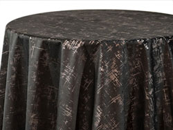 108" Premium Etched Velvet Round Tablecloth