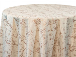 90" Premium Etched Velvet Round Tablecloth