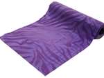 Zebra Stripes Fabric Bolt 54" x 10Yards - Purple / Purple