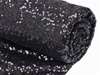 Extravaganza Duchess Sequin Fabric Bolt -  Black 54" x 4yards