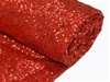 Extravaganza Duchess Sequin Fabric Bolt - Red 54" x 4yards