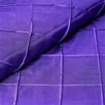 54" x 10" Purple Yards Pintuck Fabric Bolt Wedding Drape Panel Dress Stage Décor