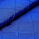 54" x 10" Royal Blue Yards Pintuck Fabric Bolt Wedding Drape Panel Dress Stage Décor