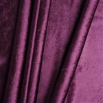 65" x 5 Yards Velvet Fabric Bolt Roll - Purple